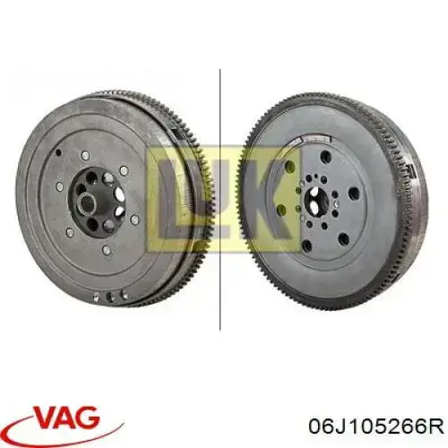 Купити 06J105266R VAG Маховик із зубчастим ободом в зборі
