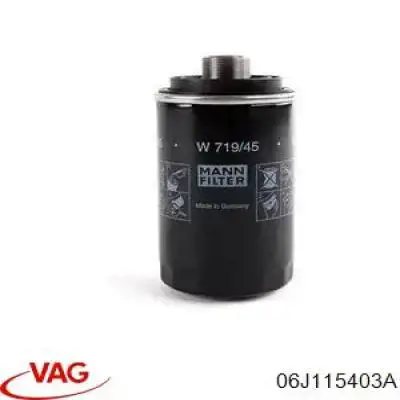Купити 06J115403A VAG Фільтр очищення масла відцентровий