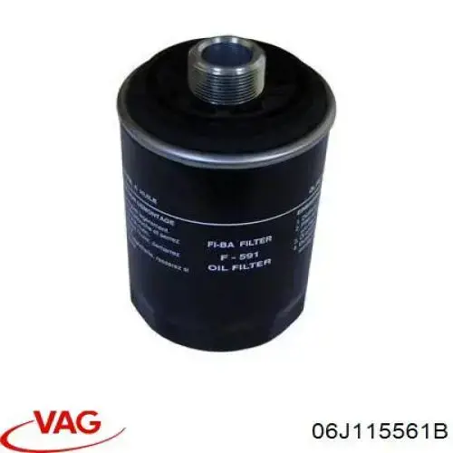 Купити 06J115561B VAG Фільтр очищення масла відцентровий