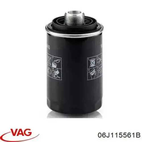 06J115561B VAG фільтр масляний