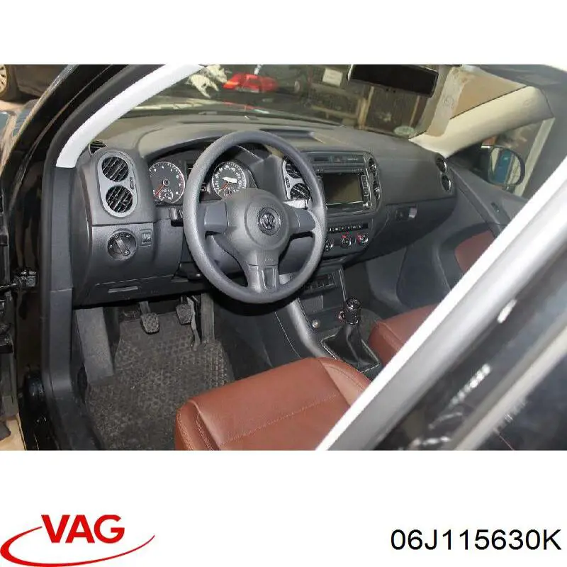 Купити 06J115630K VAG Направляюча щупа-індикатора рівня масла в двигуні