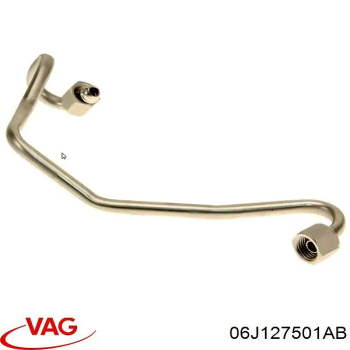 Трубка паливна, від ПНВТ до паливної рейки VAG 06J127501AB ціна, від 10.13 USD