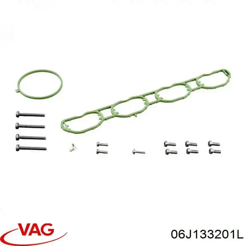 Колектор впускний VAG 06J133201L ціна, від 139.38 USD
