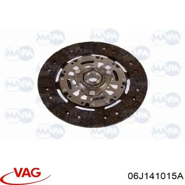 Купити 06J141015A VAG Комплект зчеплення (диск, корзина, підшипник)
