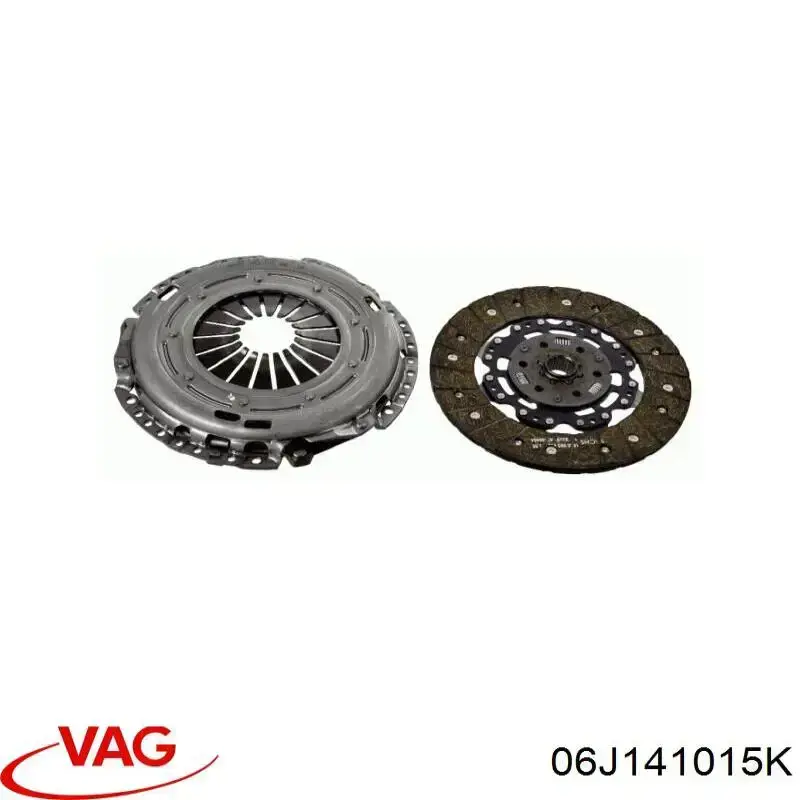 Комплект зчеплення (3 частини) VAG 06J141015K ціна, від 229.89 USD