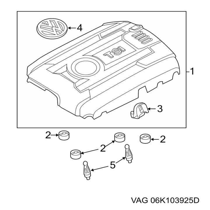  06K103925D VAG