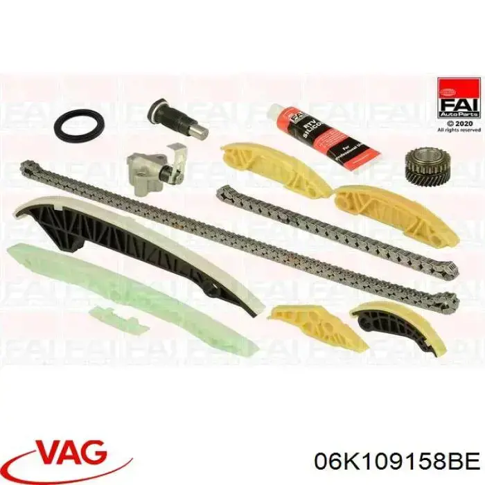 Ланцюг распредвала VAG 06K109158BE