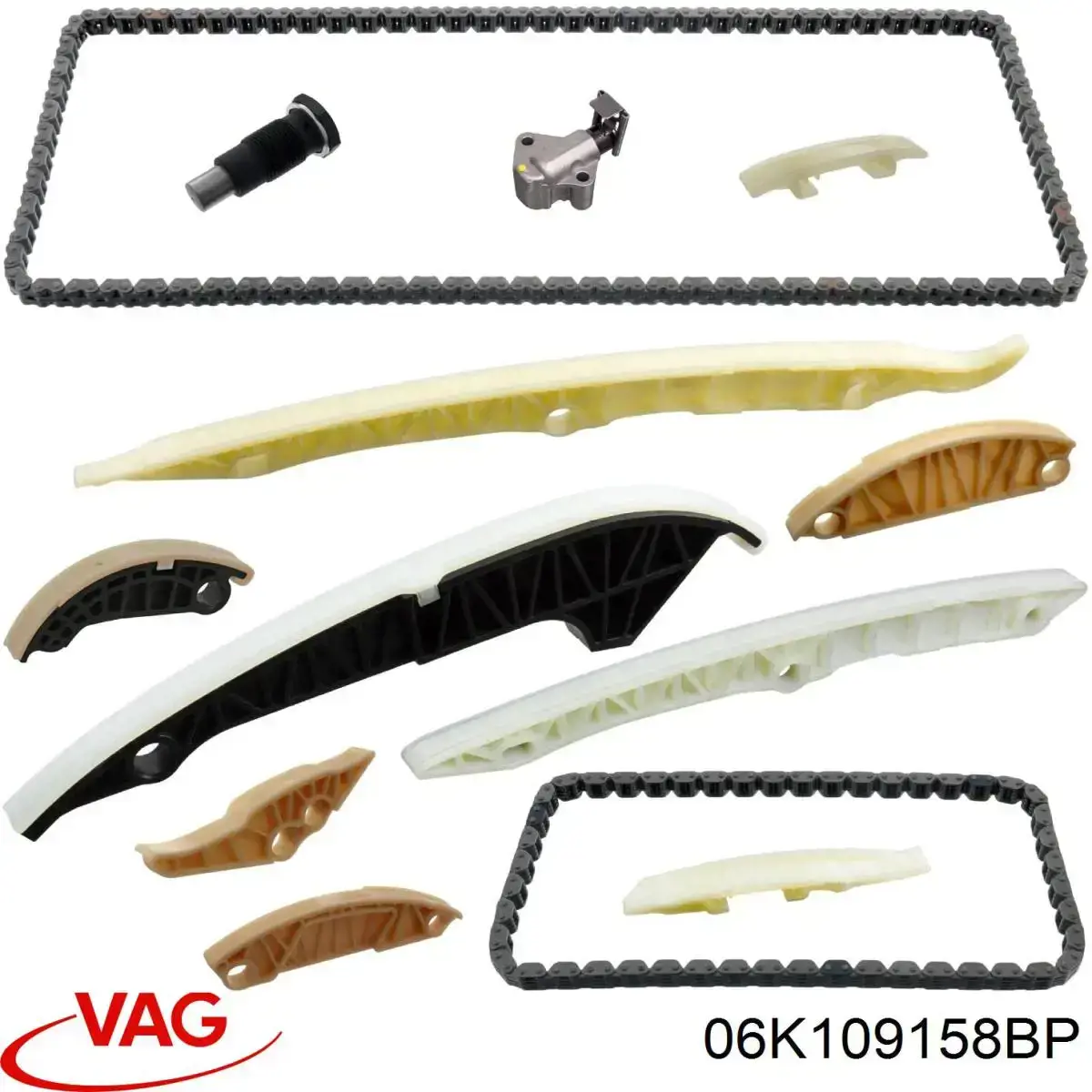 Купити 06K109158BP VAG Ланцюг ГРМ, розподілвала
