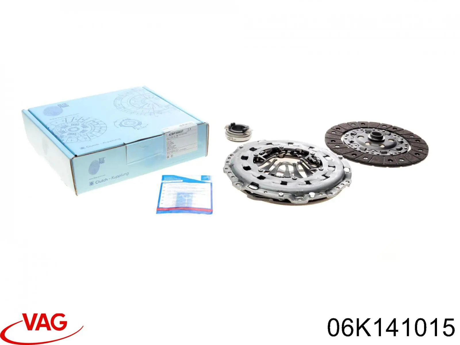 Комплект зчеплення (3 частини) VAG 06K141015 ціна, від 207.84 USD