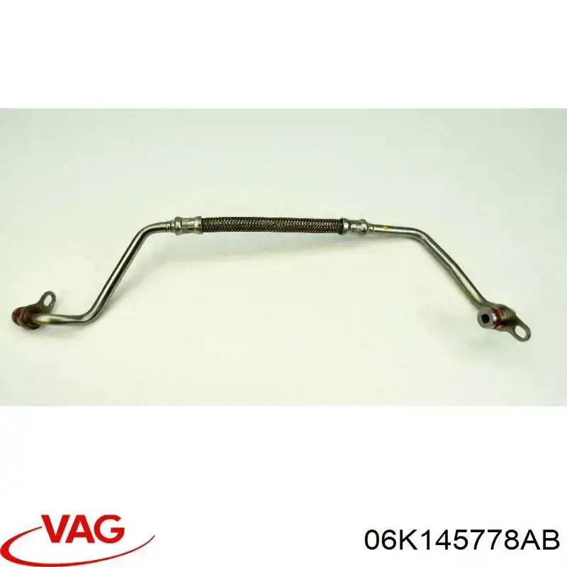 Трубка/шланг подачі масла до турбіни VAG 06K145778AB ціна, від 8.87 USD