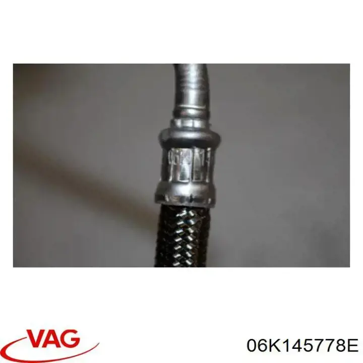 Трубка/шланг подачі масла до турбіни 06K145778E VAG