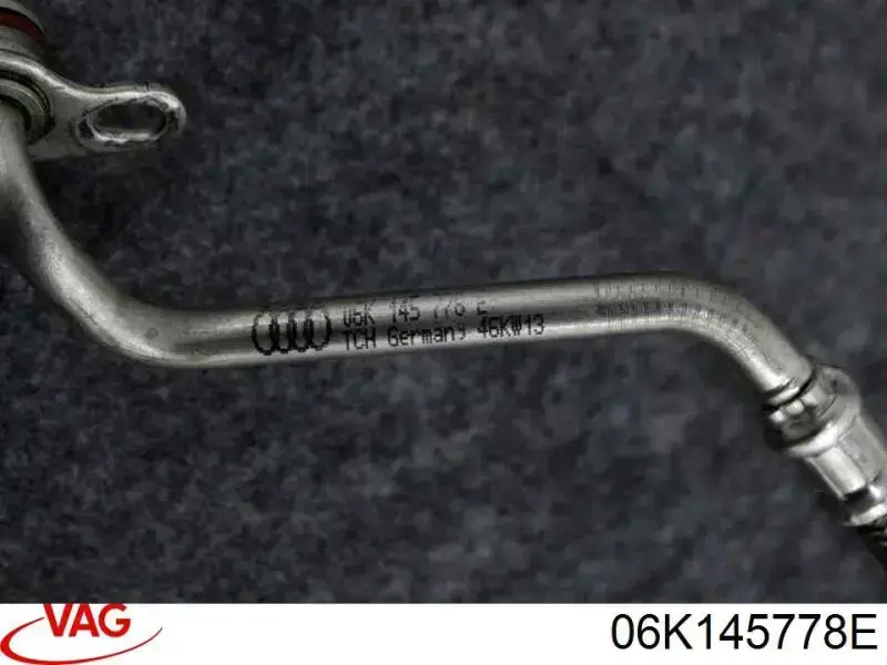 Трубка/шланг подачі масла до турбіни VAG 06K145778E ціна, від 2.53 USD