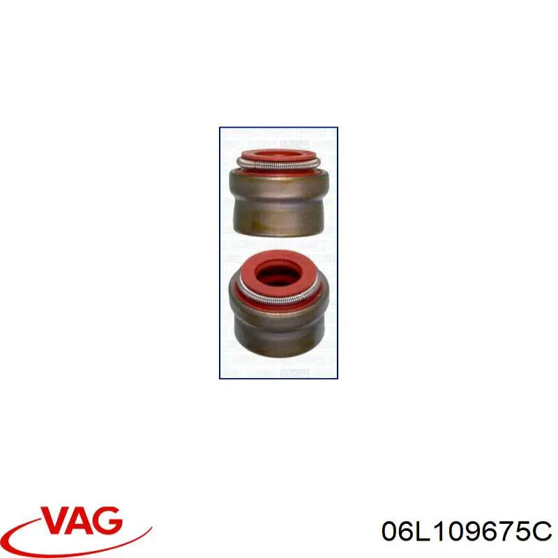 Сальник клапана (маслоз'йомного), випускного VAG 06L109675C ціна, від 3.27 USD