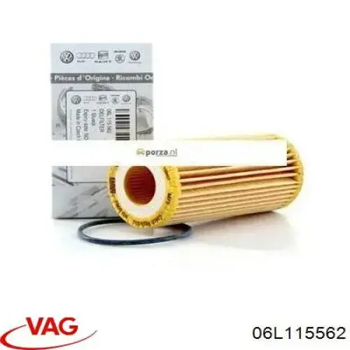 06L115562 VAG фільтр масляний