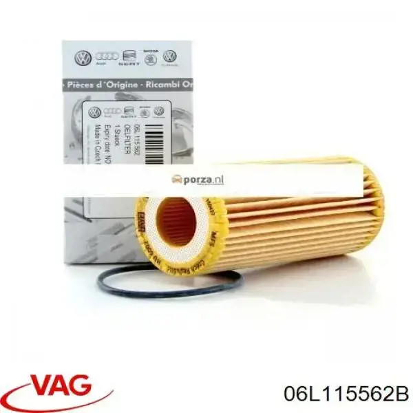 Масляний фільтр двигуна VAG 06L115562B ціна, від 12.89 USD