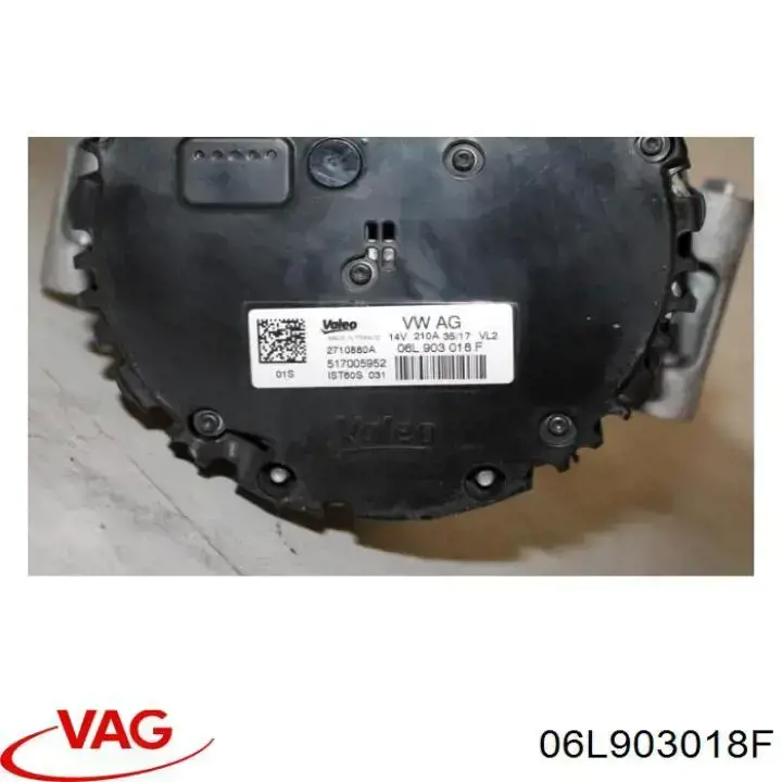 06L903018F VAG Авто генератор