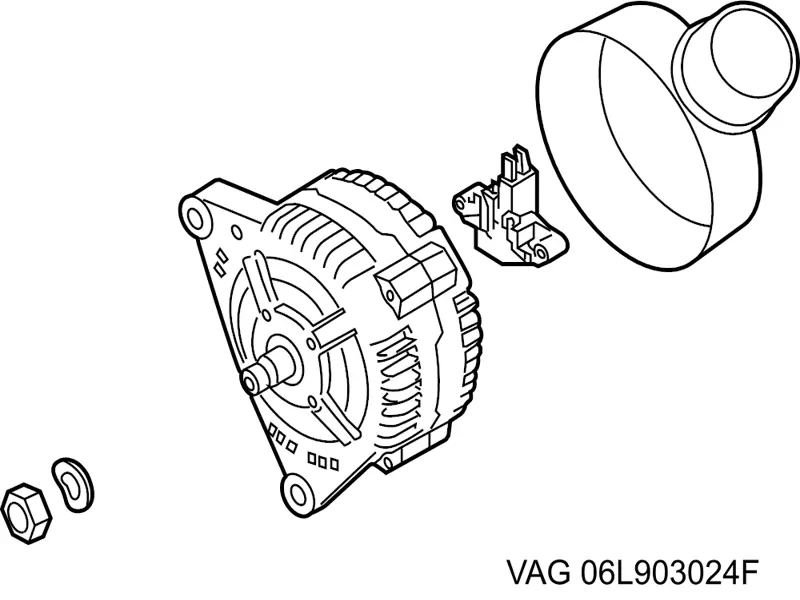Генератор VAG 06L903024K ціна, від 126.69 USD