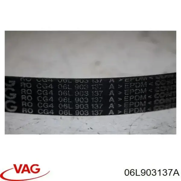 06L903137A VAG Поліклиновий ремінь