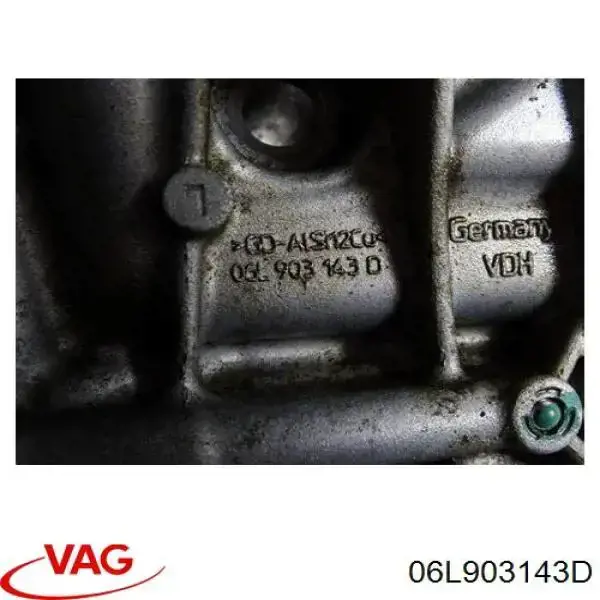 Кронштейн генератора (натяжний) VAG 06L903143D ціна, від 50.68 USD