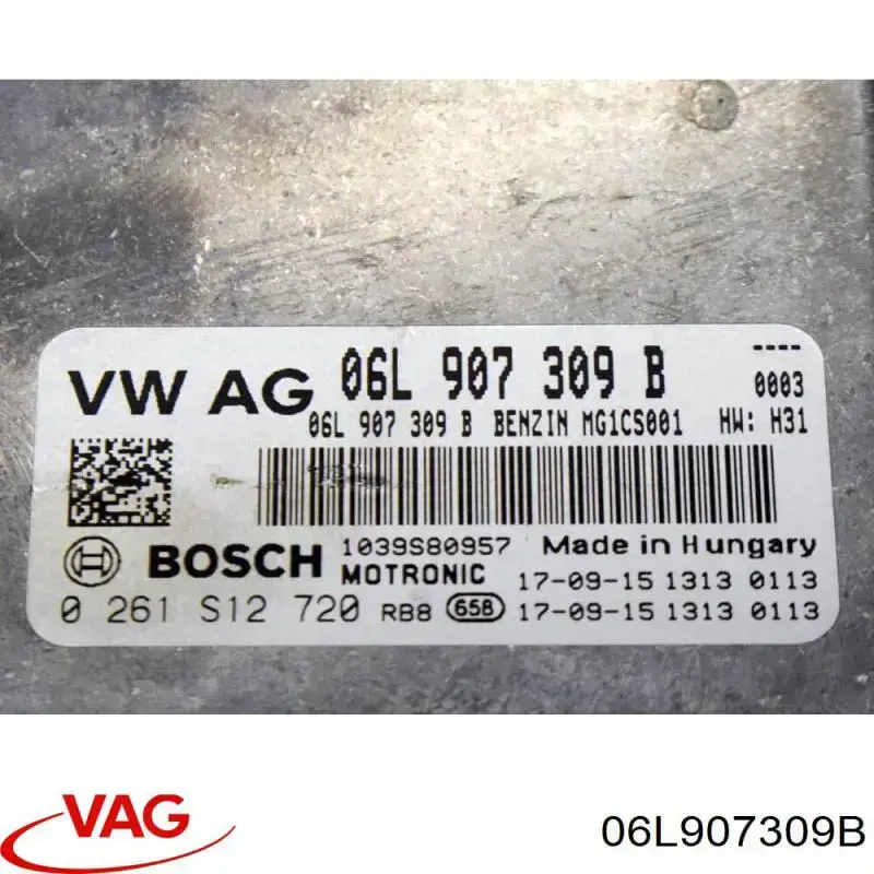 ЕБУ VAG 06L907309B ціна, від 27.93 USD
