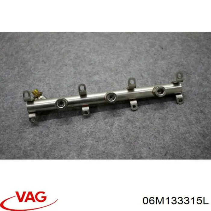 Розподільник палива (рампа) лівий 06M133315L VAG