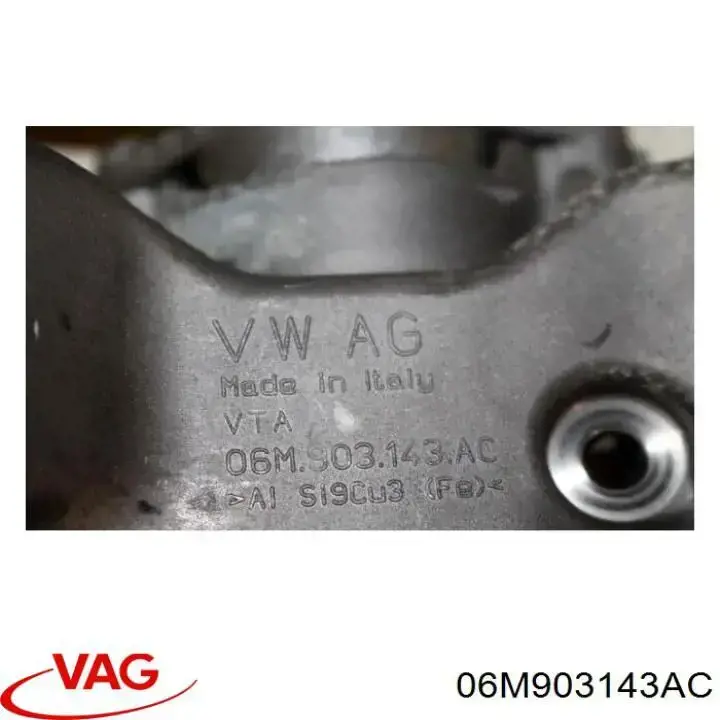 Кронштейн генератора (натяжний) VAG 06M903143AC ціна, від 122.88 USD