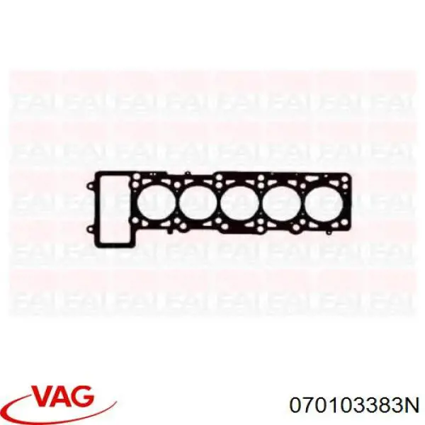 Купити 070103383N VAG Прокладка ГБЦ