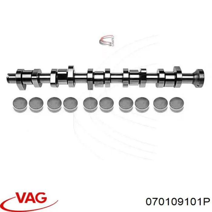 Купити 070109101P VAG Розподільчий вал двигуна
