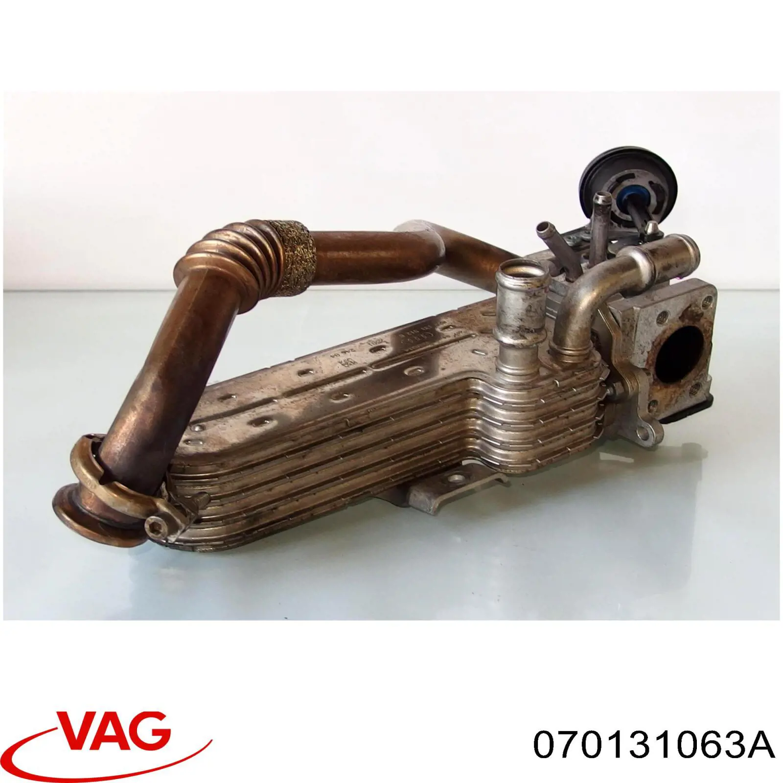 Радіатор системи EGR рециркуляції вихлопних газів VAG 070131512 ціна, від 36.68 USD