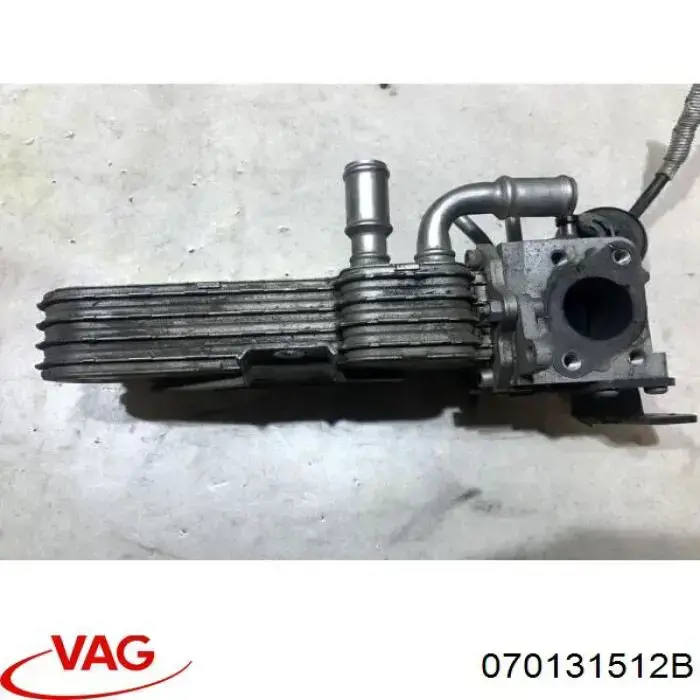 Радіатор системи EGR рециркуляції вихлопних газів 070131512 VAG