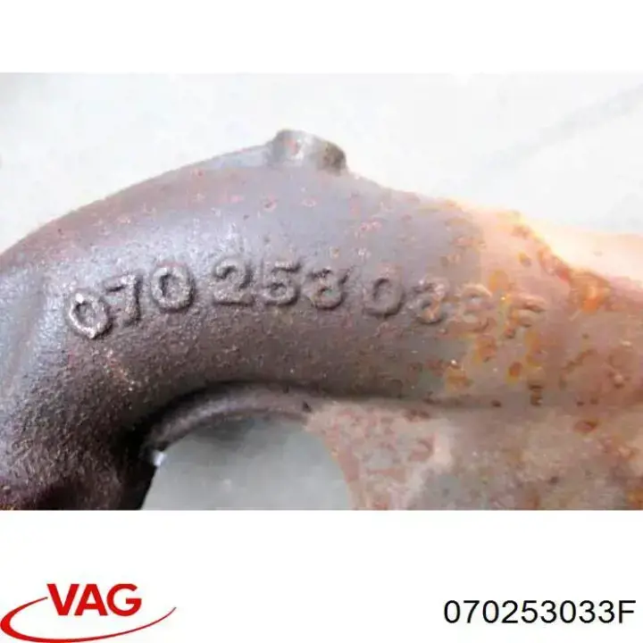 070253033F VAG Система випуску газів двигуна