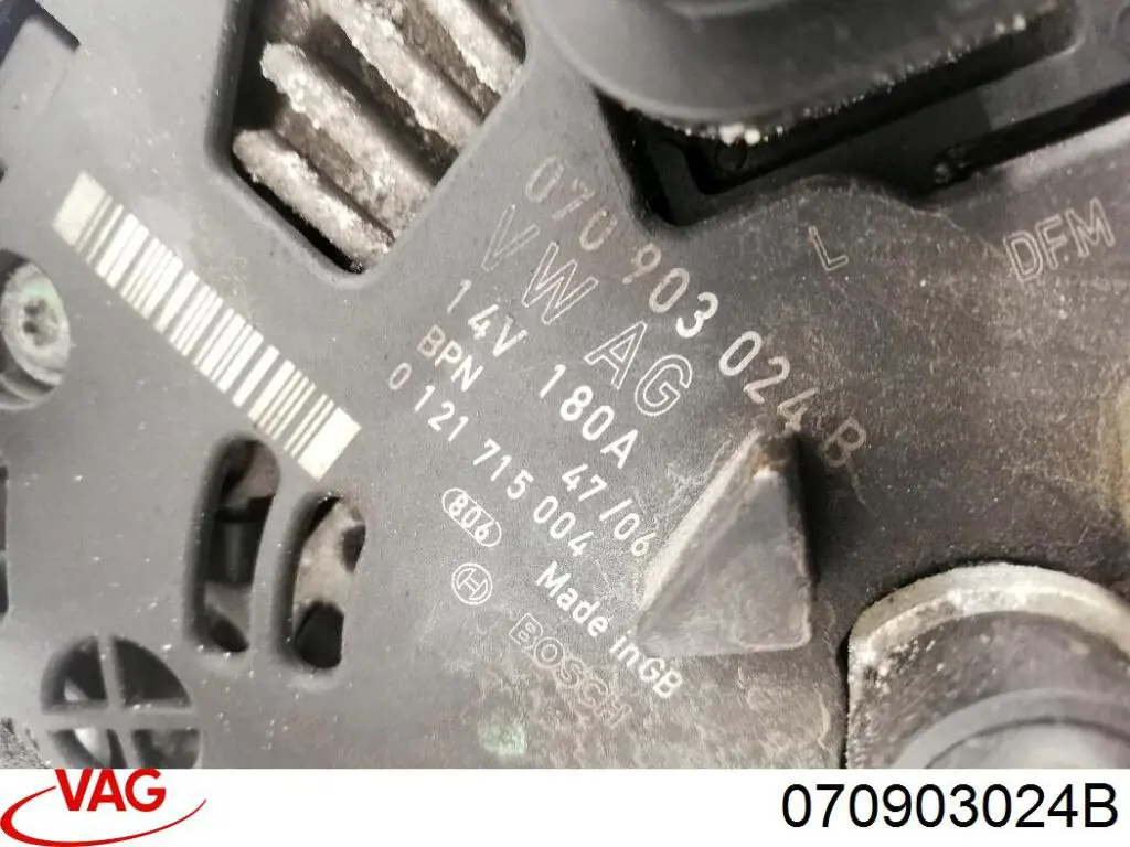 Купити 070903024B VAG Генератор