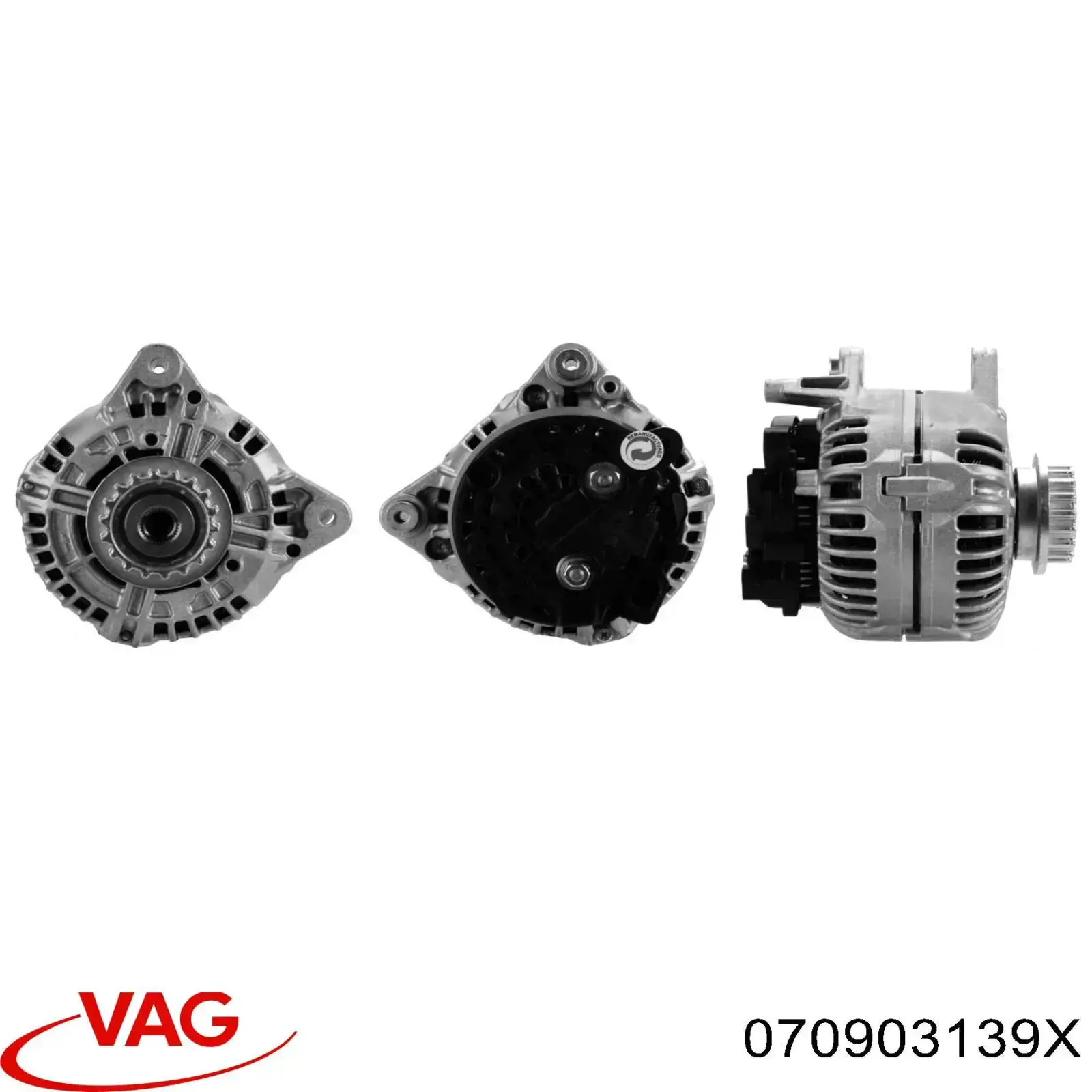 Генератор VAG 070903139X ціна, від 162.25 USD
