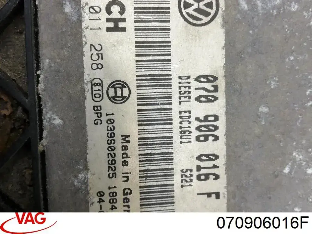 ЕБУ VAG 070906016F ціна, від 76.01 USD