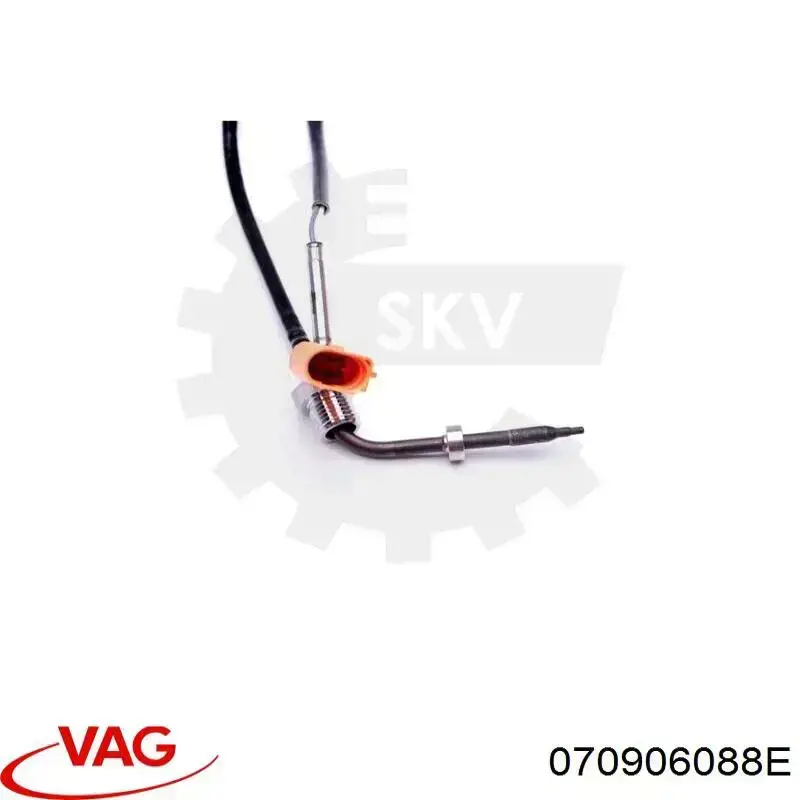 Купити 070906088E VAG Датчик температури відпрацьованих газів (ВГ), після фільтра сажі