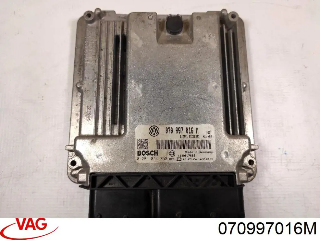 ЕБУ VAG 070997016M ціна, від 90.86 USD