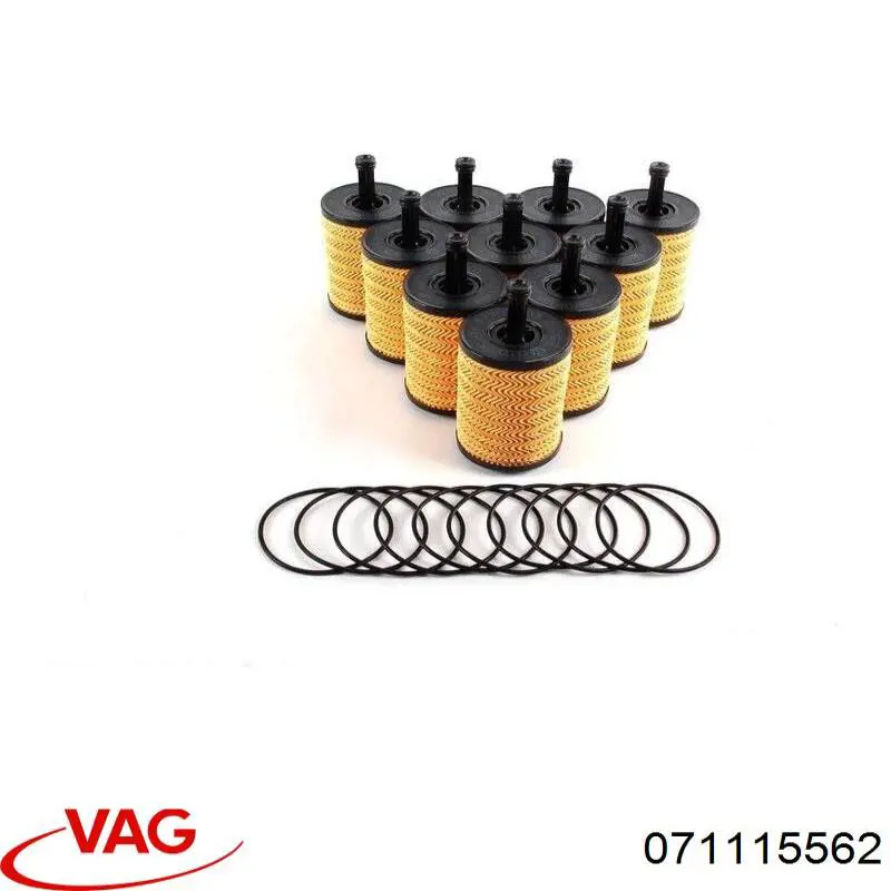 Масляний фільтр двигуна VAG 071115562 ціна, від 5.06 USD