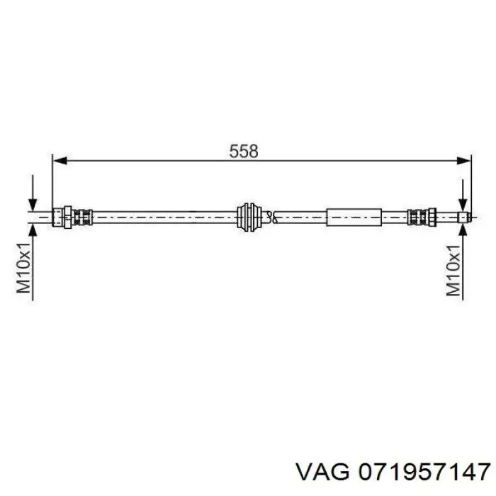 Датчик положення колінвала VAG 071957147