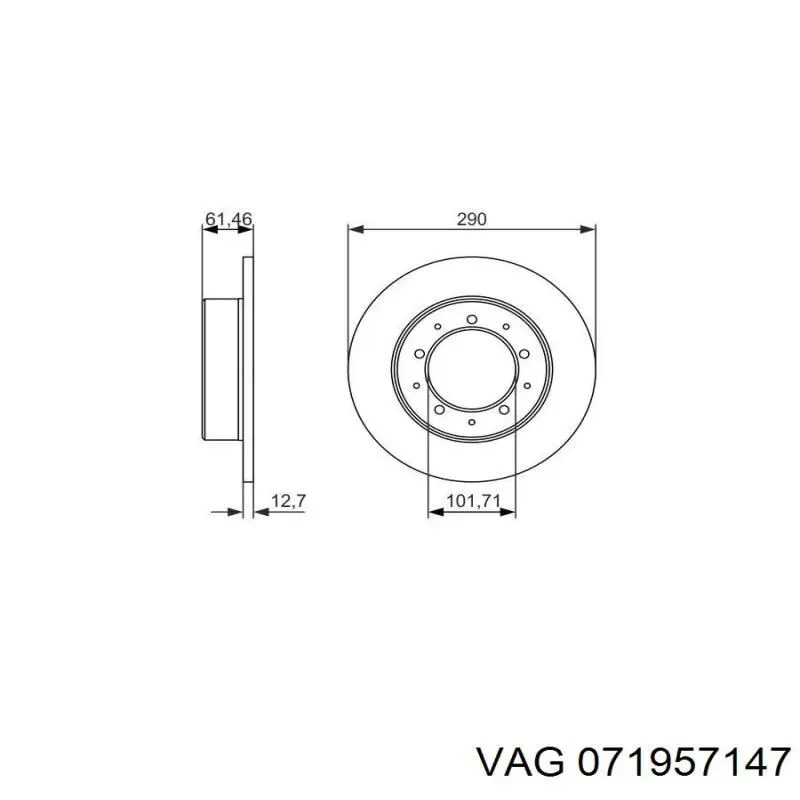 Датчик обертів колінвалу VAG 071957147 ціна, від 16.50 USD