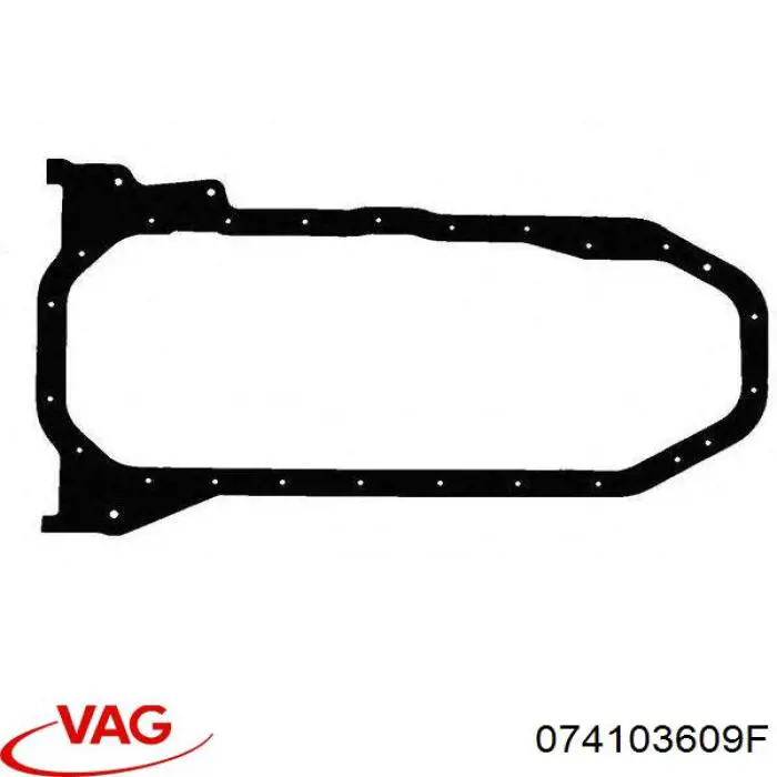 Прокладка піддону картера двигуна VAG 074103609F ціна, від 11.68 USD