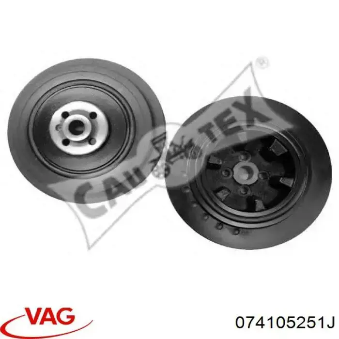Купити 074105251J VAG Шків колінчастого вала
