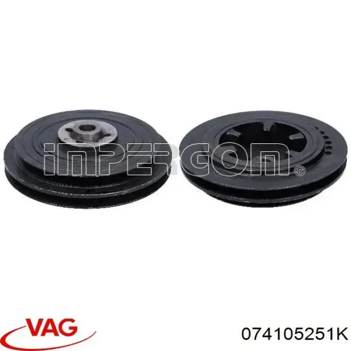 300136 Maxgear Демпфер колінвалу