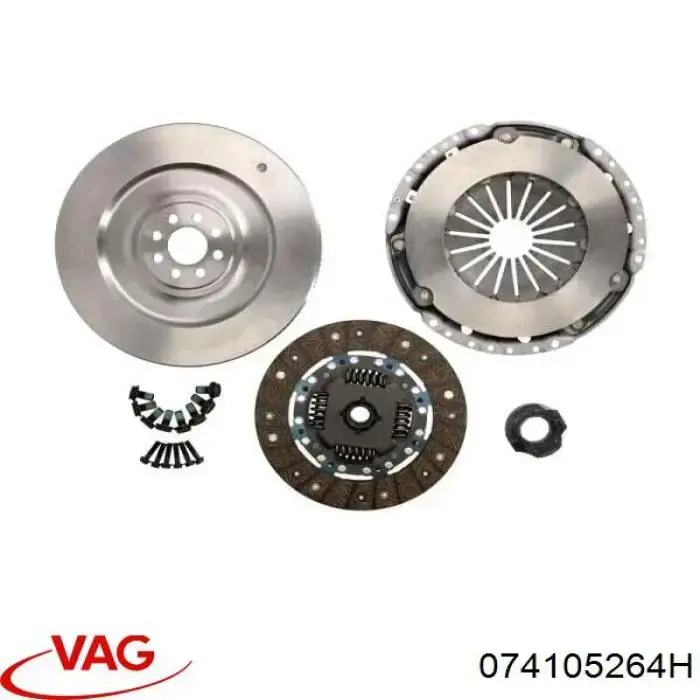 Купити 074105264H VAG Комплект зчеплення (диск, корзина, підшипник)