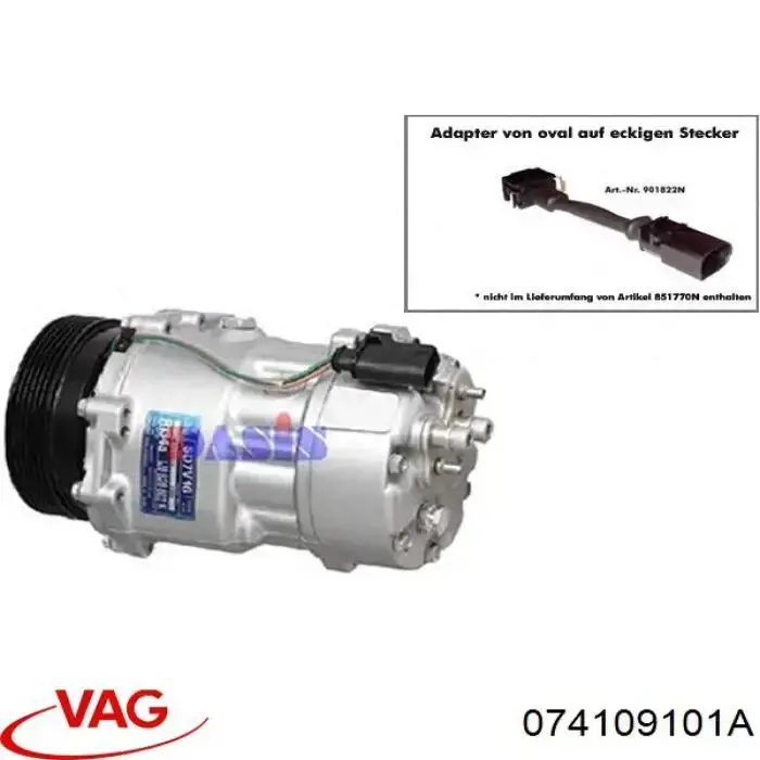 Розподілвал двигуна VAG 074109101A ціна, від 215.67 USD