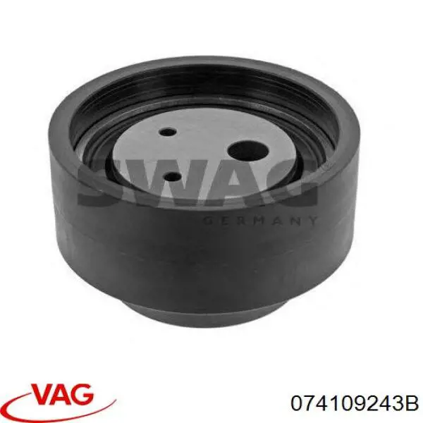 Ролик натяжителя ременя газорозподілу VAG 074109243B ціна, від 41.82 USD