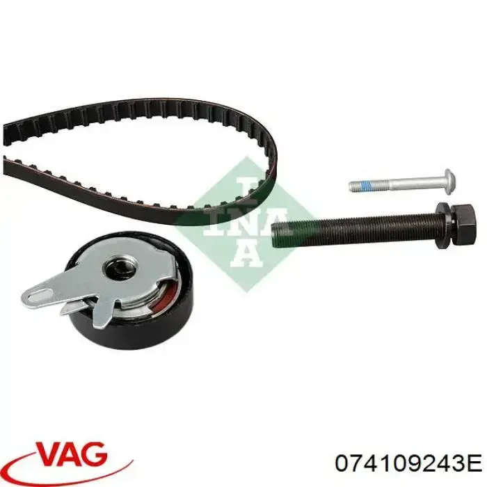 Ролик натяжителя ременя газорозподілу VAG 074109243E ціна, від 35.63 USD