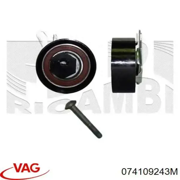 Ролик натяжителя ременя газорозподілу VAG 074109243M ціна, від 36.01 USD