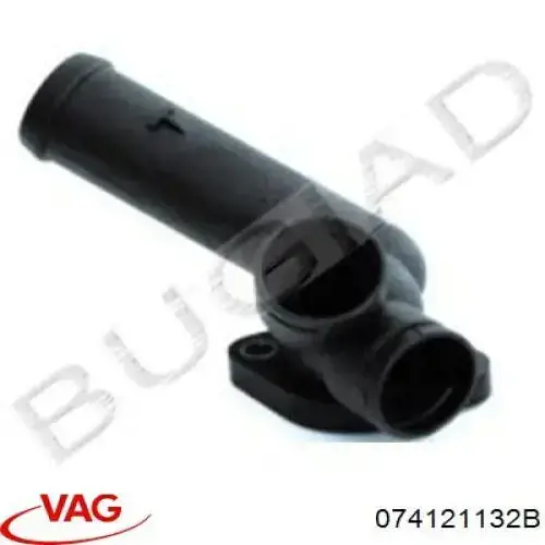 Фланець системи охолодження (трійник) VAG 074121132B ціна, від 3.78 USD