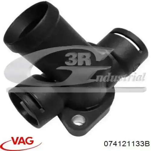 Купити 074121133B VAG Фланець системи охолодження (трійник)