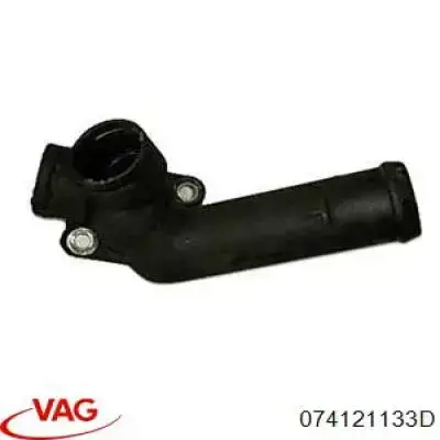 Фланець системи охолодження (трійник) VAG 074121133D ціна, від 4.08 USD